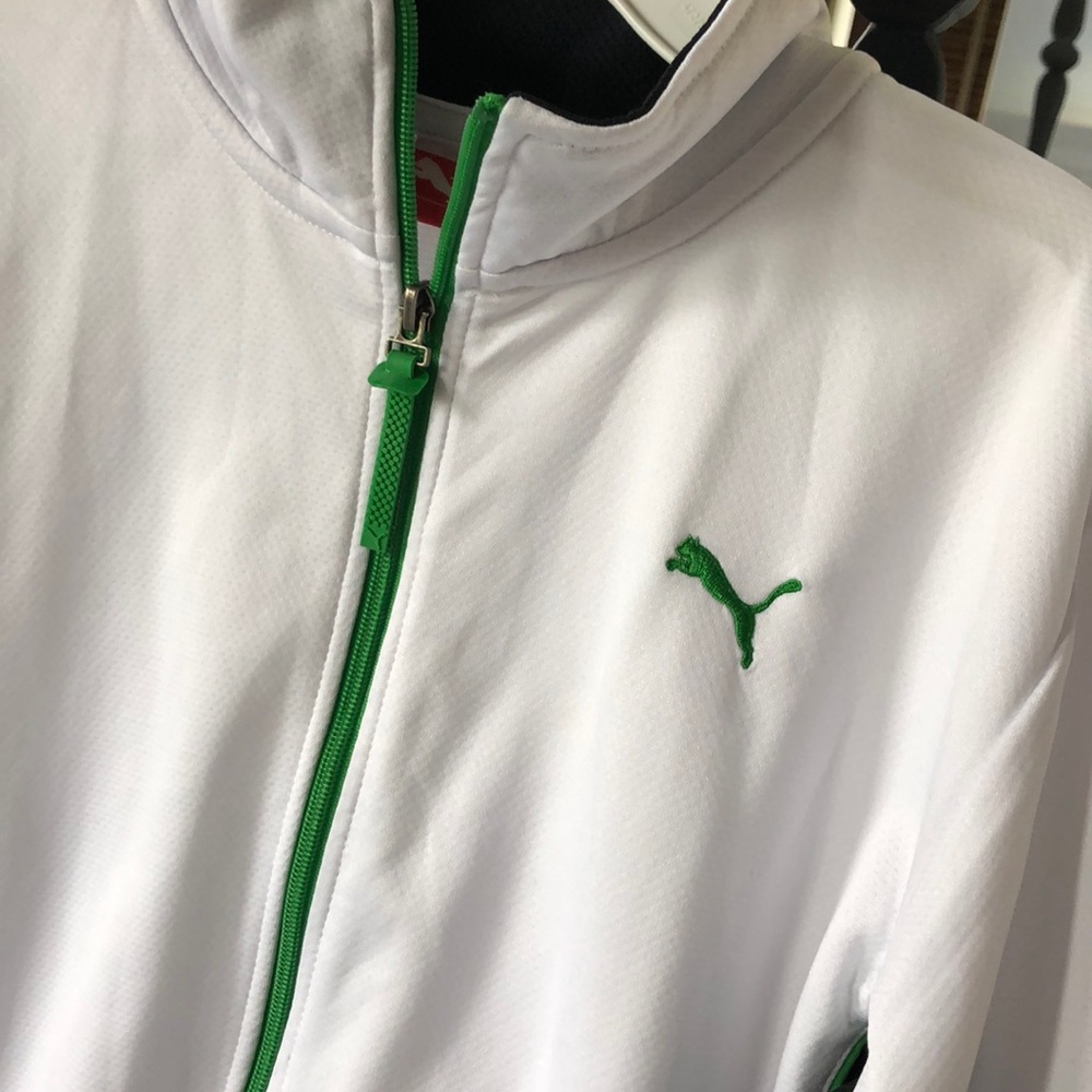 Boys Puma Front Zip Track Jacket  Size L